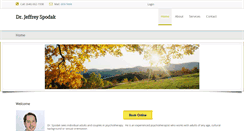 Desktop Screenshot of drjeffreyspodak.com